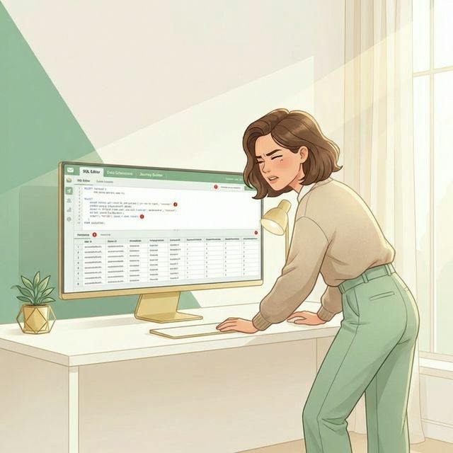 Sarah kämpft mit SFMC-Komplexität